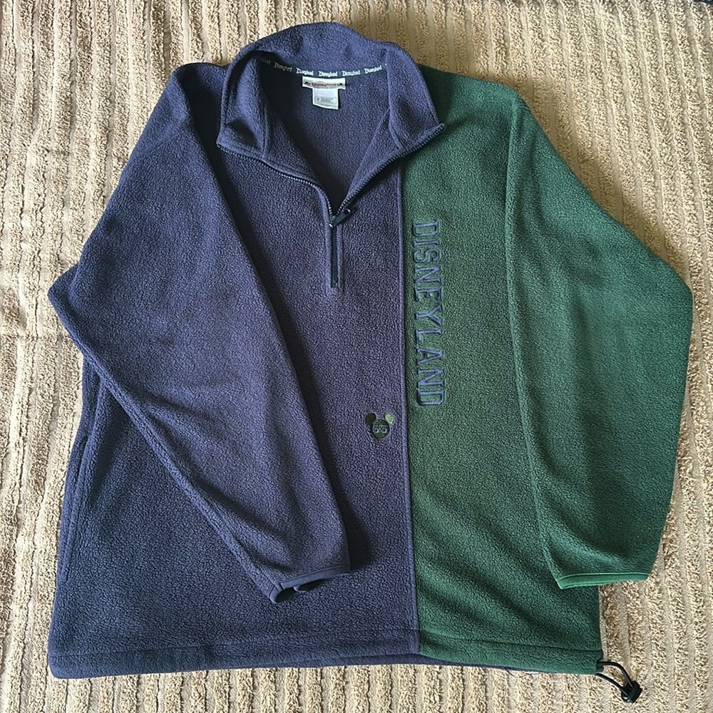 Vintage Disney Zip-Up Fleece